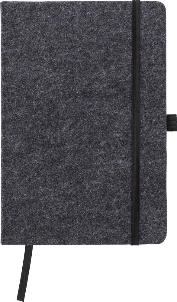 Notizbuch Harper | FSCÂ® Mix-Papier | Filz | A5 | Liniert