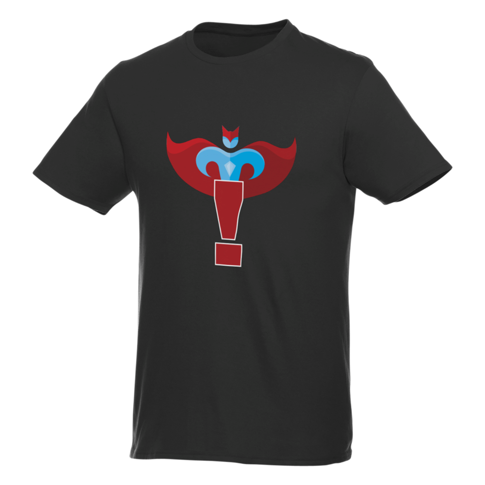 T-Shirt Unisex Elevate Heros schwarz