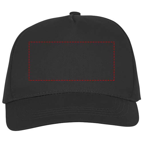 Casquette 5 panneaux Hades noir