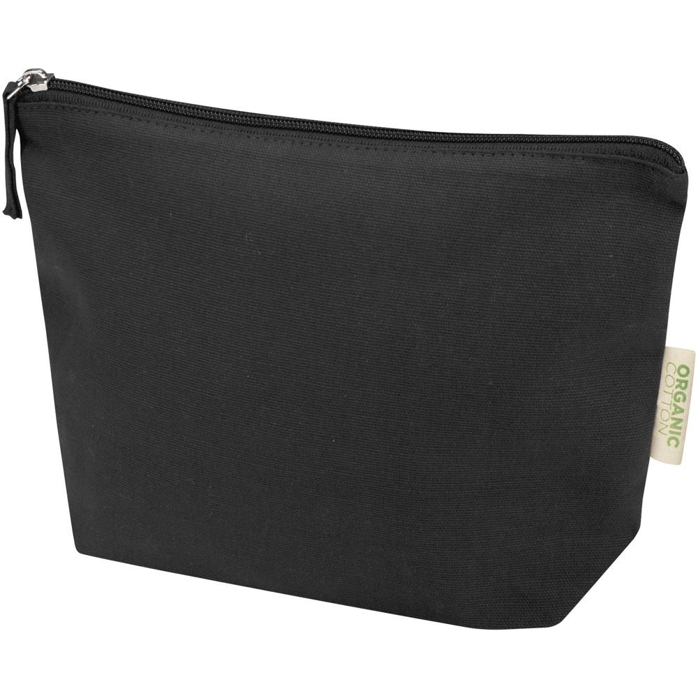 Trousse de toilette Odisha de 1 L bio certifiée OCS 180 g/m² noir