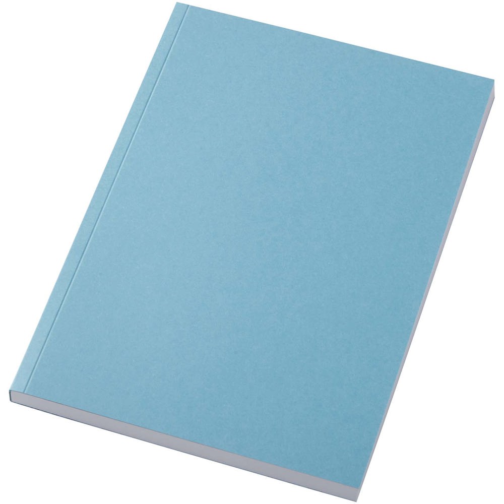 Novella Austen A5 Softcover Notizbuch aus Recyclingmaterial – 100 Blatt blau