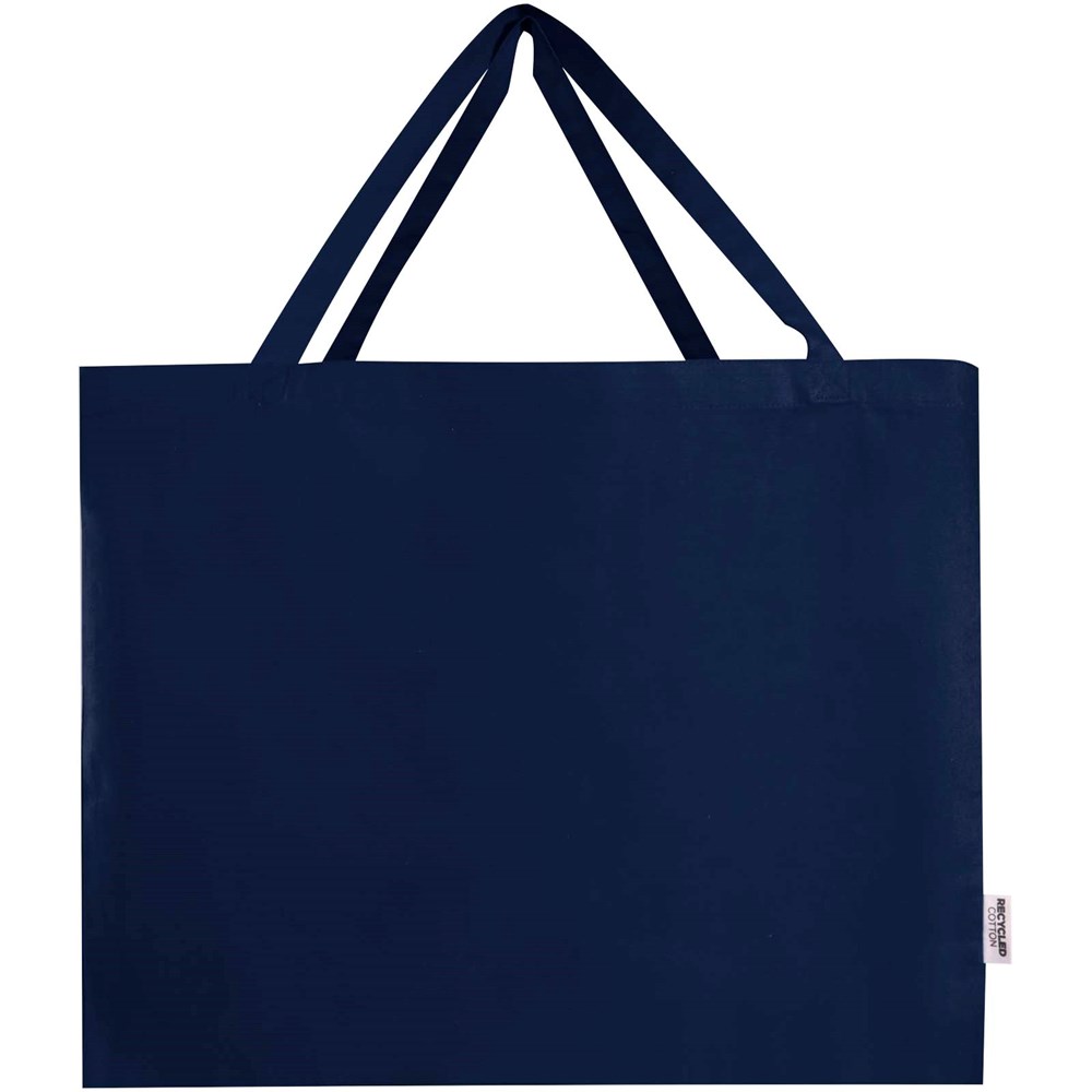 Odessa 220 g/m² Baumwoll Tragetasche aus GRS recycelter Baumwolle 40L navy