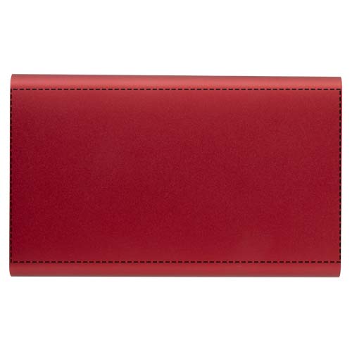 Pep 4000 mAh Type-C Powerbank aus recyceltem Aluminium rot