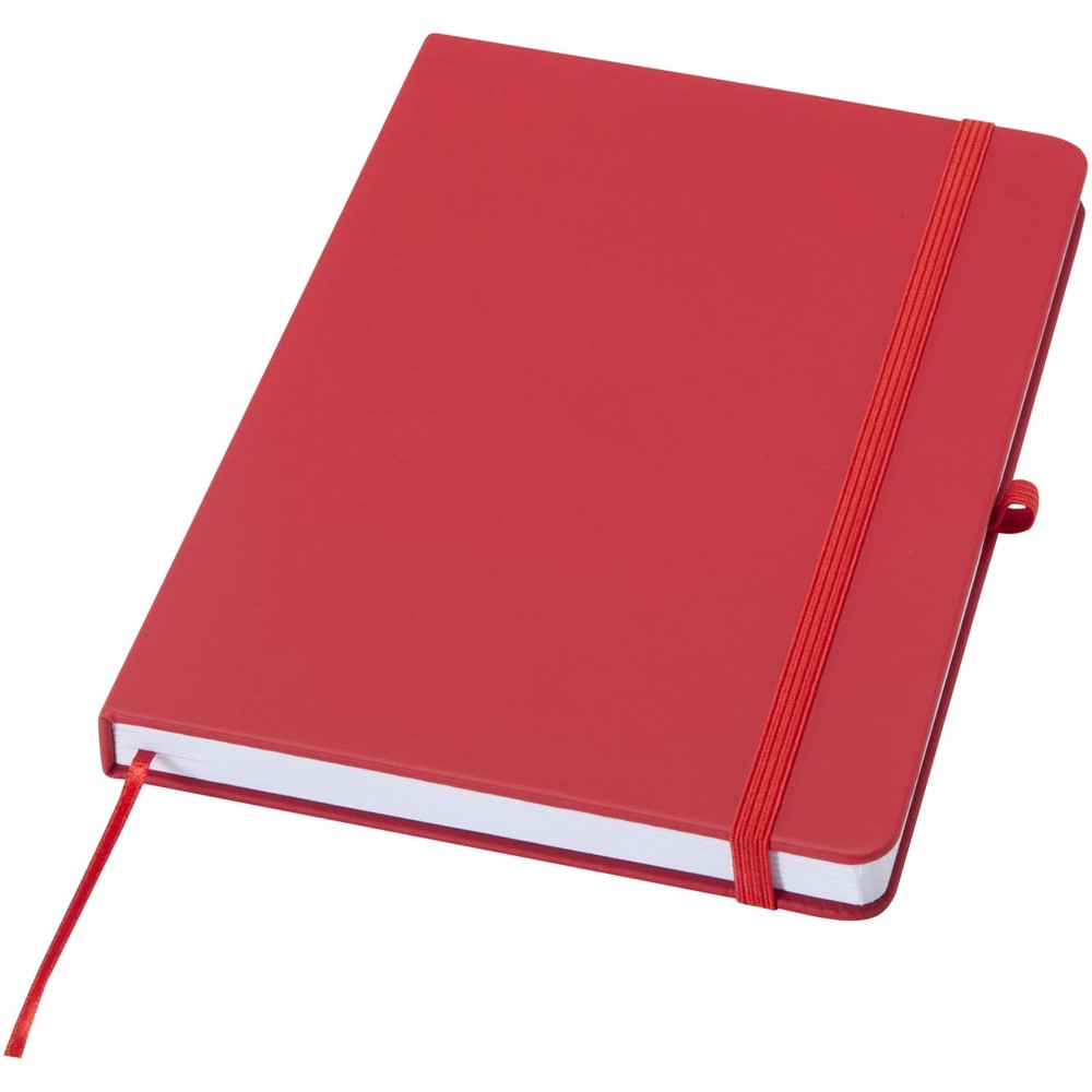 Carnet à couverture rigide en papier recyclé Spectrum A5 rouge