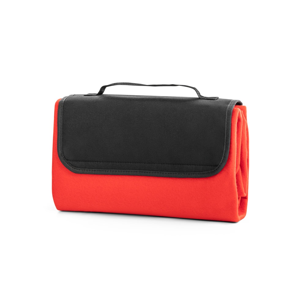 RILEY Fleecedecke (180 g/m²) mit Visier rot