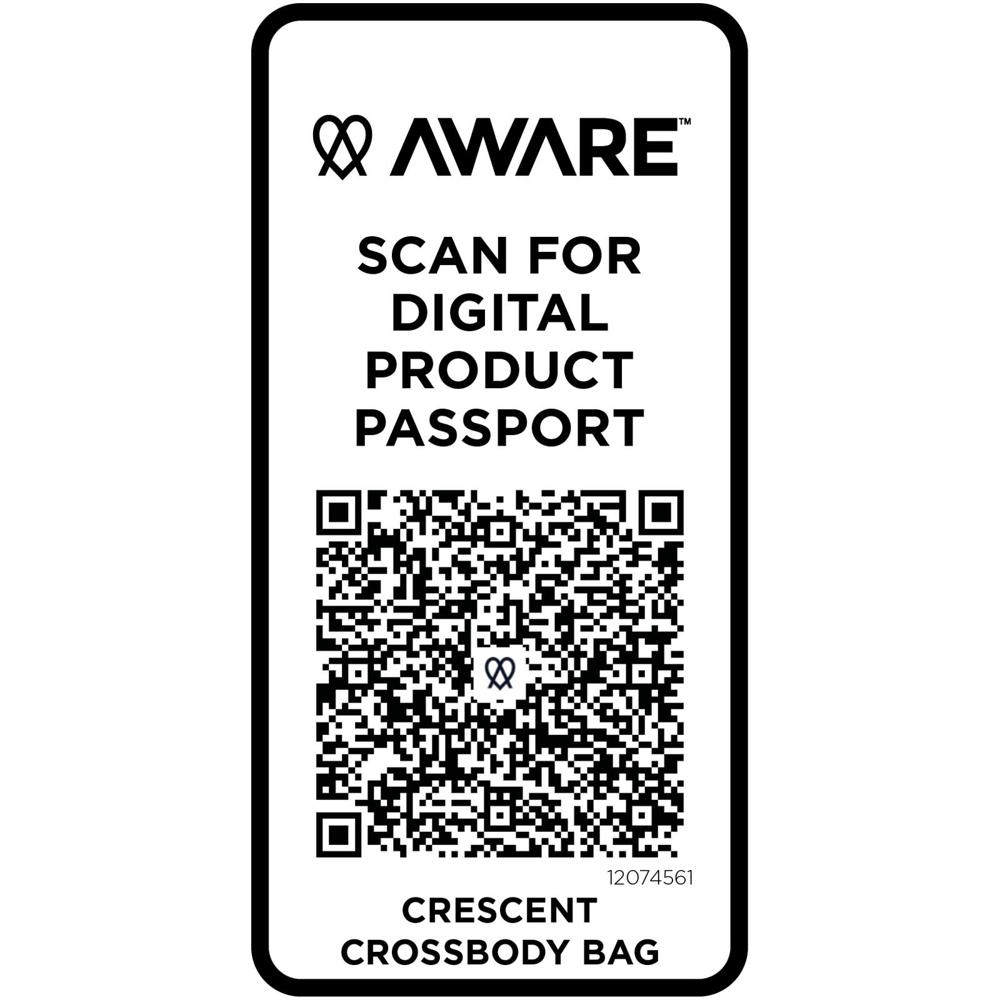 Crescent 500 g/m² Aware™ recycelte Umhängetasche grün