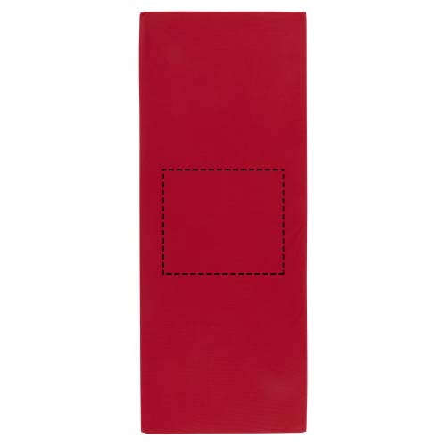 Serviette de sport Althea 30 x 80 cm Rouge