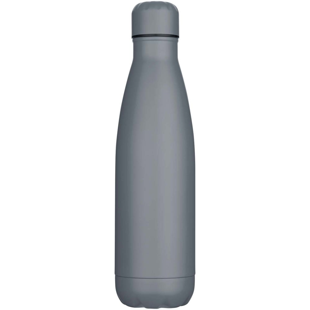 Bouteille d’eau Cove de 750 ml en acier inoxydable recyclé certifié RCS à simple paroi Gris Mat