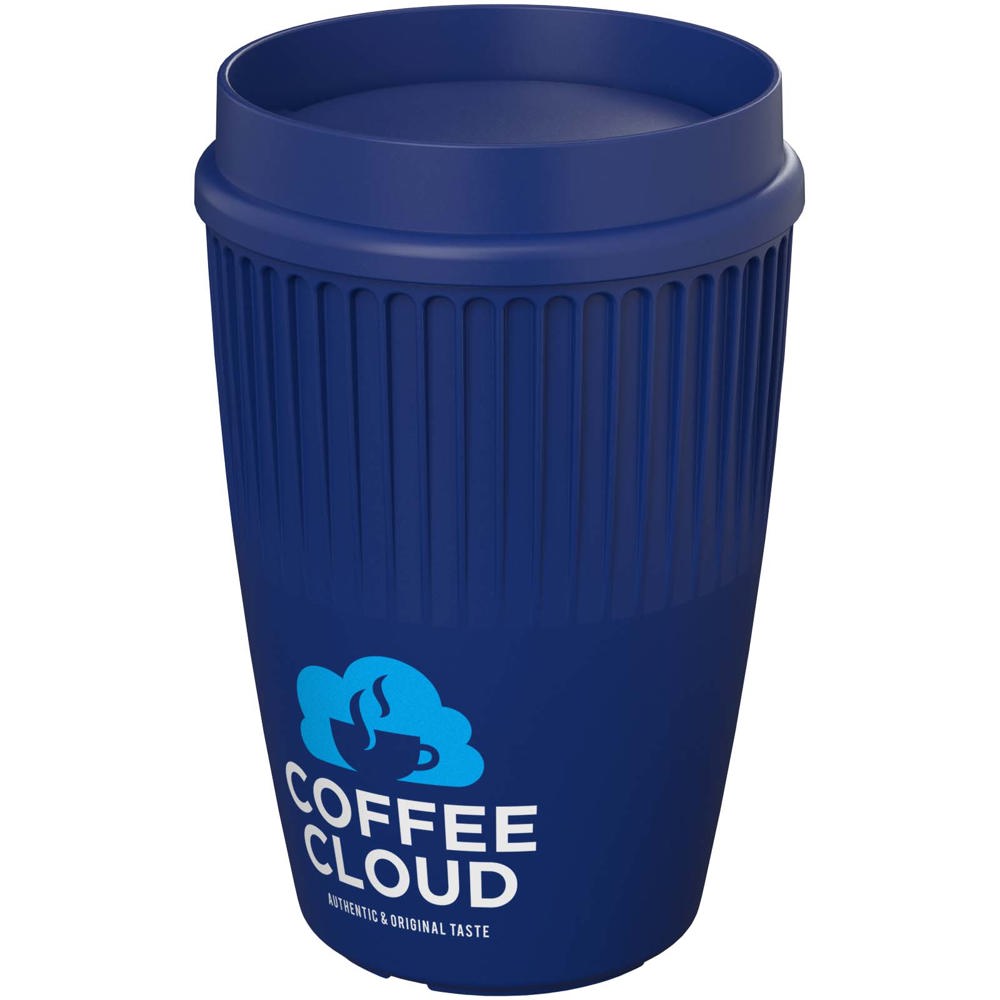 Gobelet Cirrus POP de 350 ml avec couvercle 360° bleu