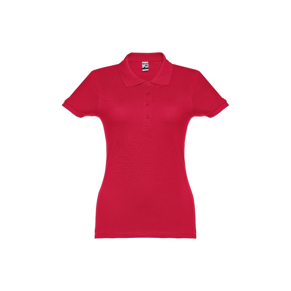 THC EVE Polo pour femme rouge