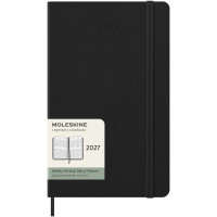 Agenda L vertical 12 mois Moleskine à couverture rigide