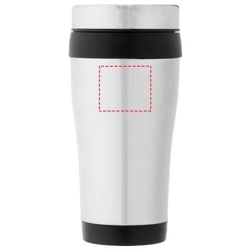 Elwood 410 ml RCS-zertifizierter Isolierbecher aus recyceltem Edelstahl schwarz