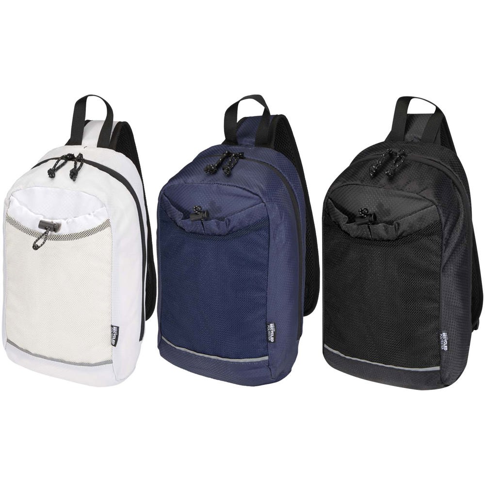 Nomad GRS-recycelte Umhängetasche mit Trinkfunktion navy