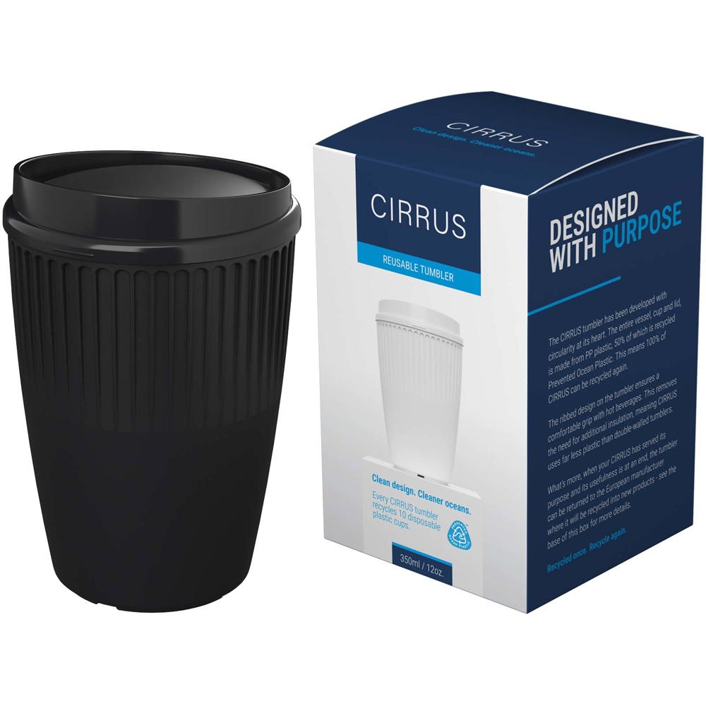 Gobelet Cirrus POP de 350 ml noir