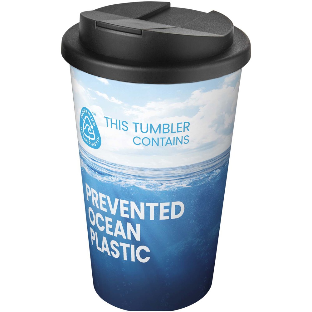 Brite-Americano® POP gobelet isotherme de 350 ml avec couvercle anti-éclaboussures Noir