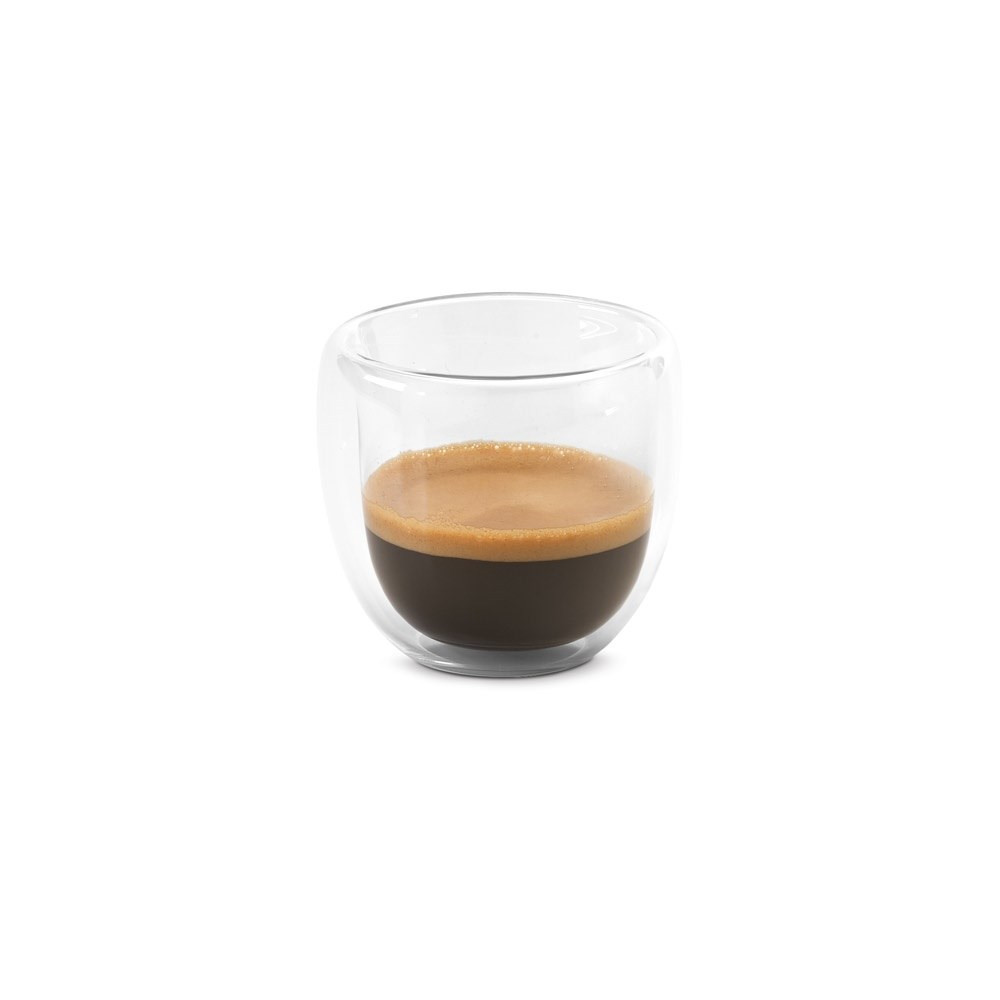EXPRESSO. Isothermisches Glas-Kaffee-Set mit 2 Gläsern