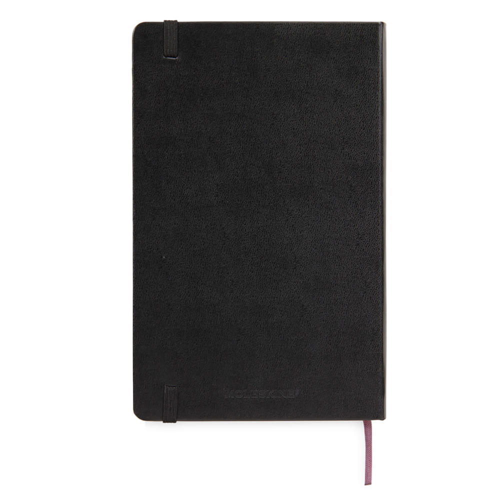 Calepin Moleskine Classic Hardcover ligné, format de poche noir