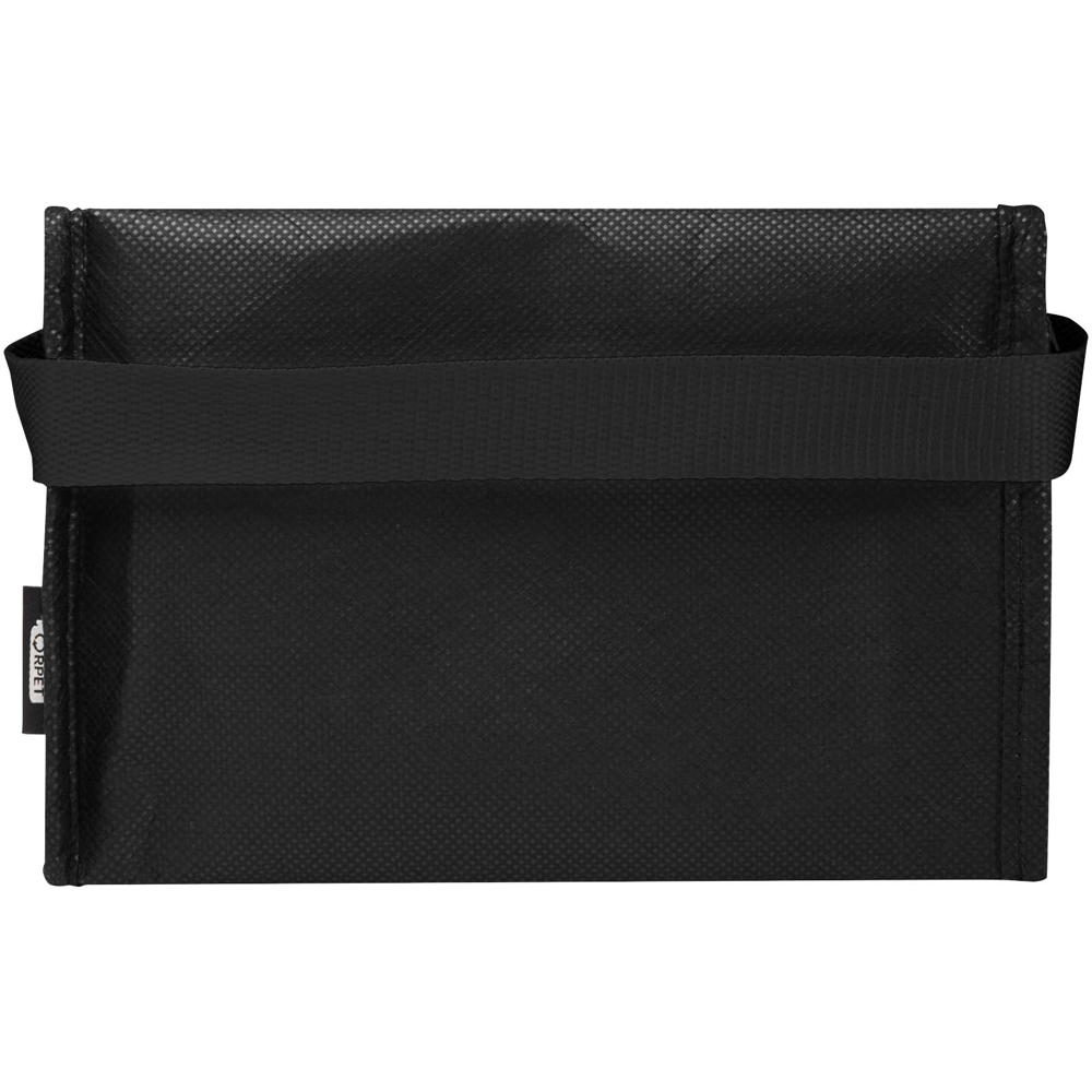 Spectrum Kühltasche aus recyceltem GRS Non Woven für 6 Dosen 4 L schwarz