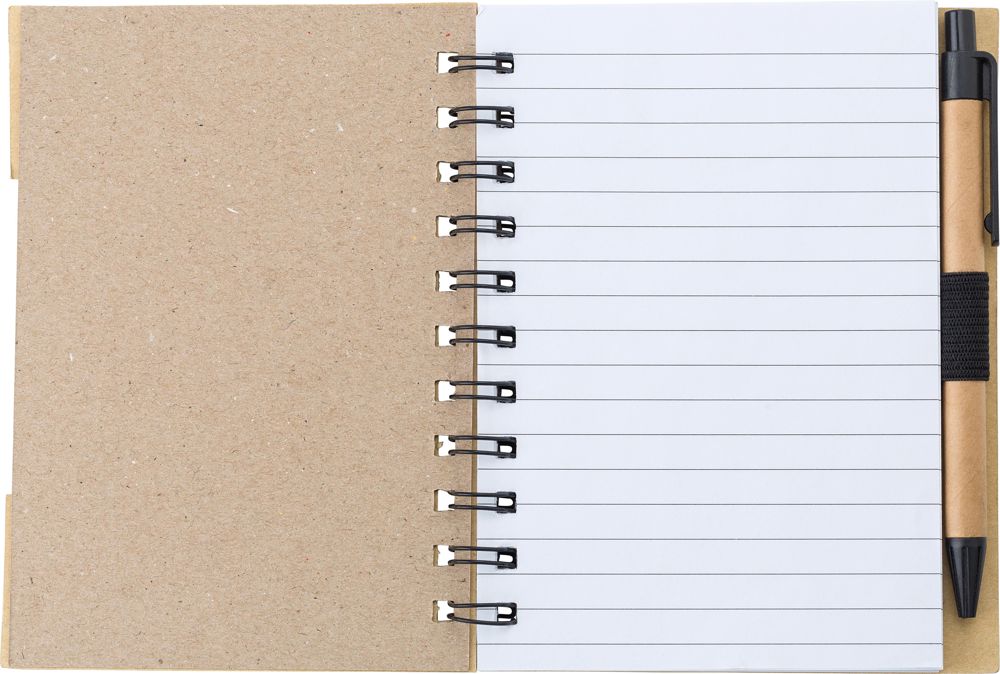 Ringbuch mit Kugelschreiber Niall