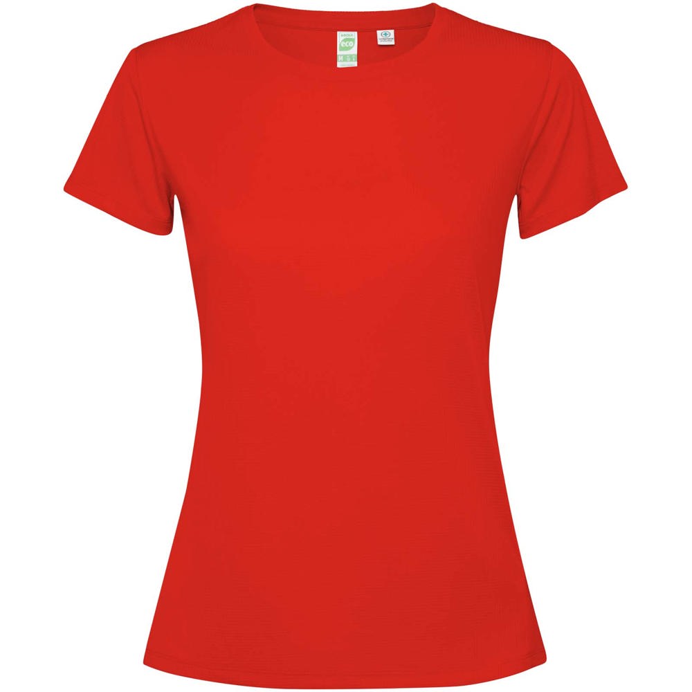 T-shirt Estoril à manches courtes pour femme Rouge