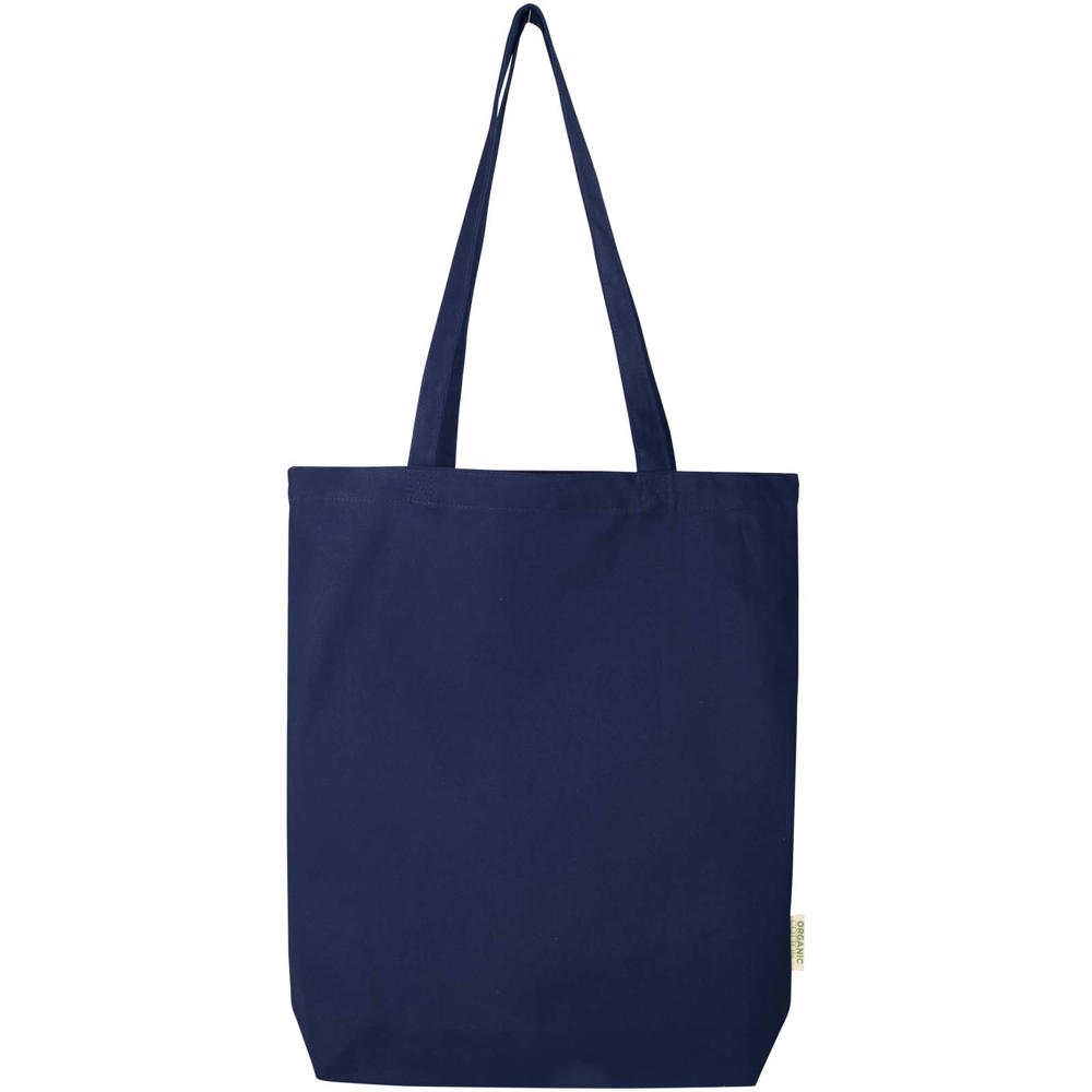 Orissa 270 g/m² Tragetasche aus Bio-Baumwolle 10L navy