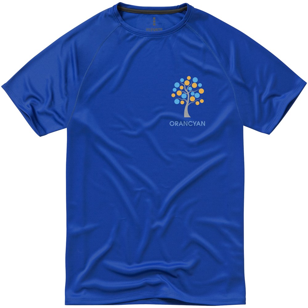 T-shirt cool fit manches courtes homme Niagara bleu