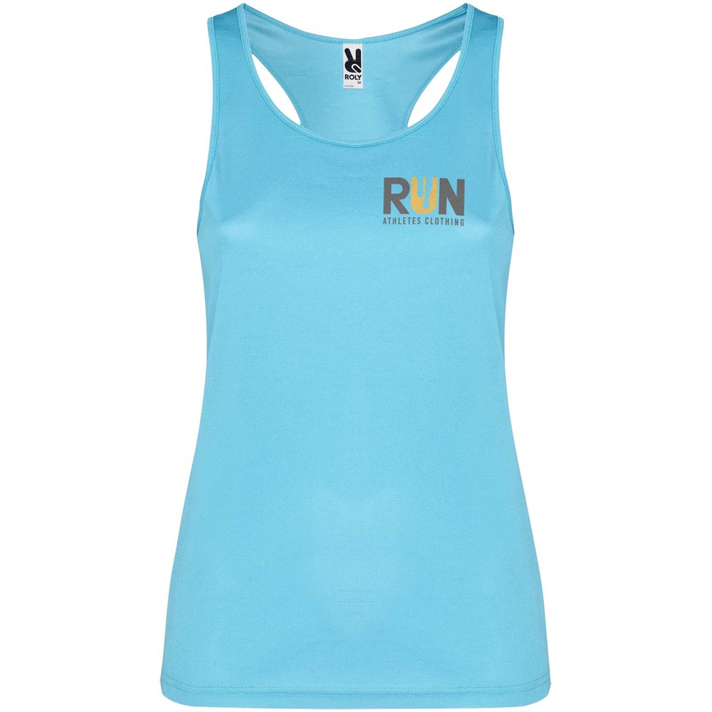 Schura Sport Top für Damen türkis