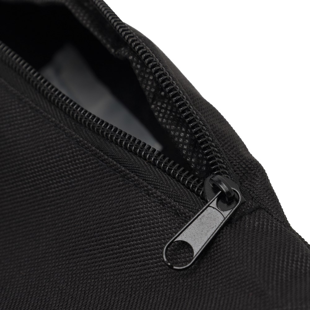 Stylische Bauchtasche London – individuell mit Logo bedruckbar. Praktisches Werbegeschenk für unterwegs. schwarz