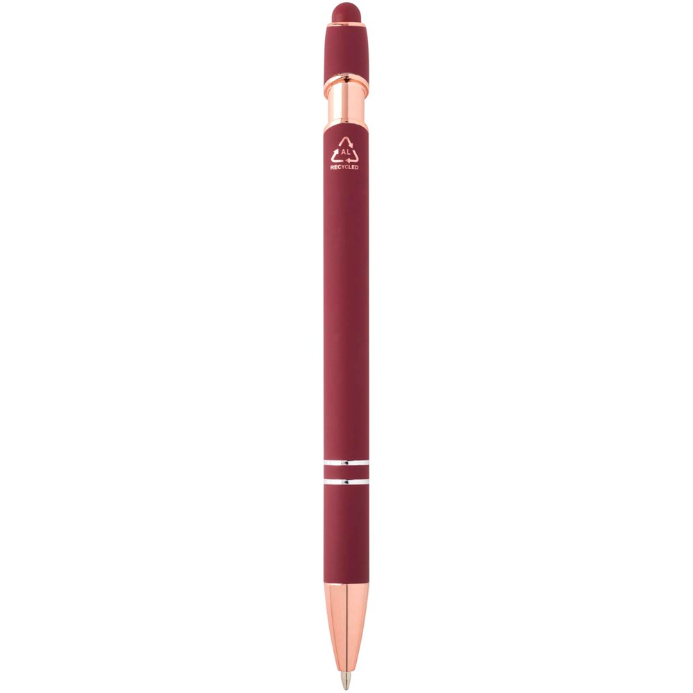 Nanna Kugelschreiber mit Roségold Finish (blaue Mine) bordeaux