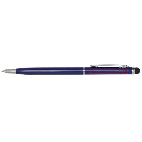 Stylo bille en aluminium Ore avec stylet (encre bleue) Bleu océan