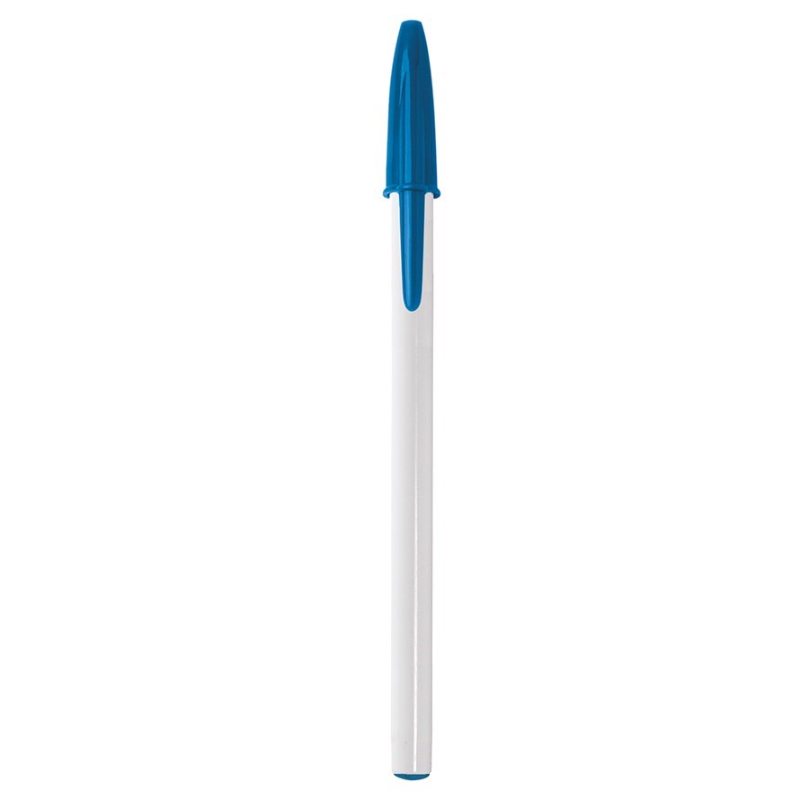 BIC® Style bille Blanc / Bleu / Encre Bleue
