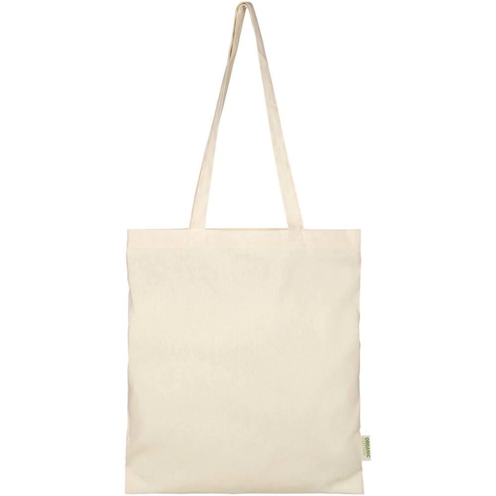 Sac shopping Odisha de 7 L bio certifié OCS 140 g/m² Naturel