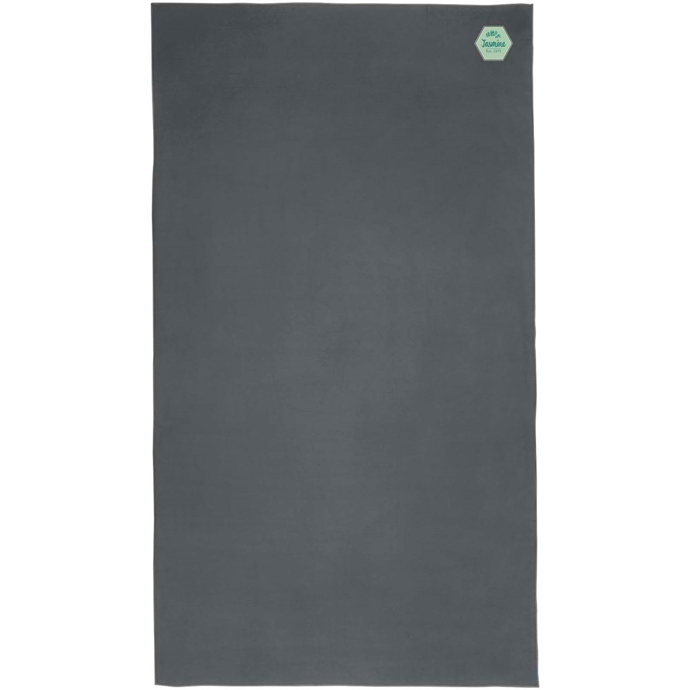 Pieter ultraleichtes und schnell trocknendes GRS Handtuch 100 × 180 cm grau