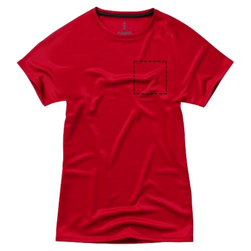 Niagara T-Shirt cool fit für Damen rot
