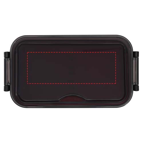 Snappy Lunchbox und Besteckset rot