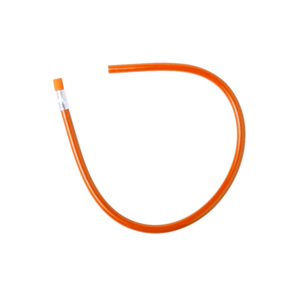 Crayon à papier avec gomme Flexi Orange