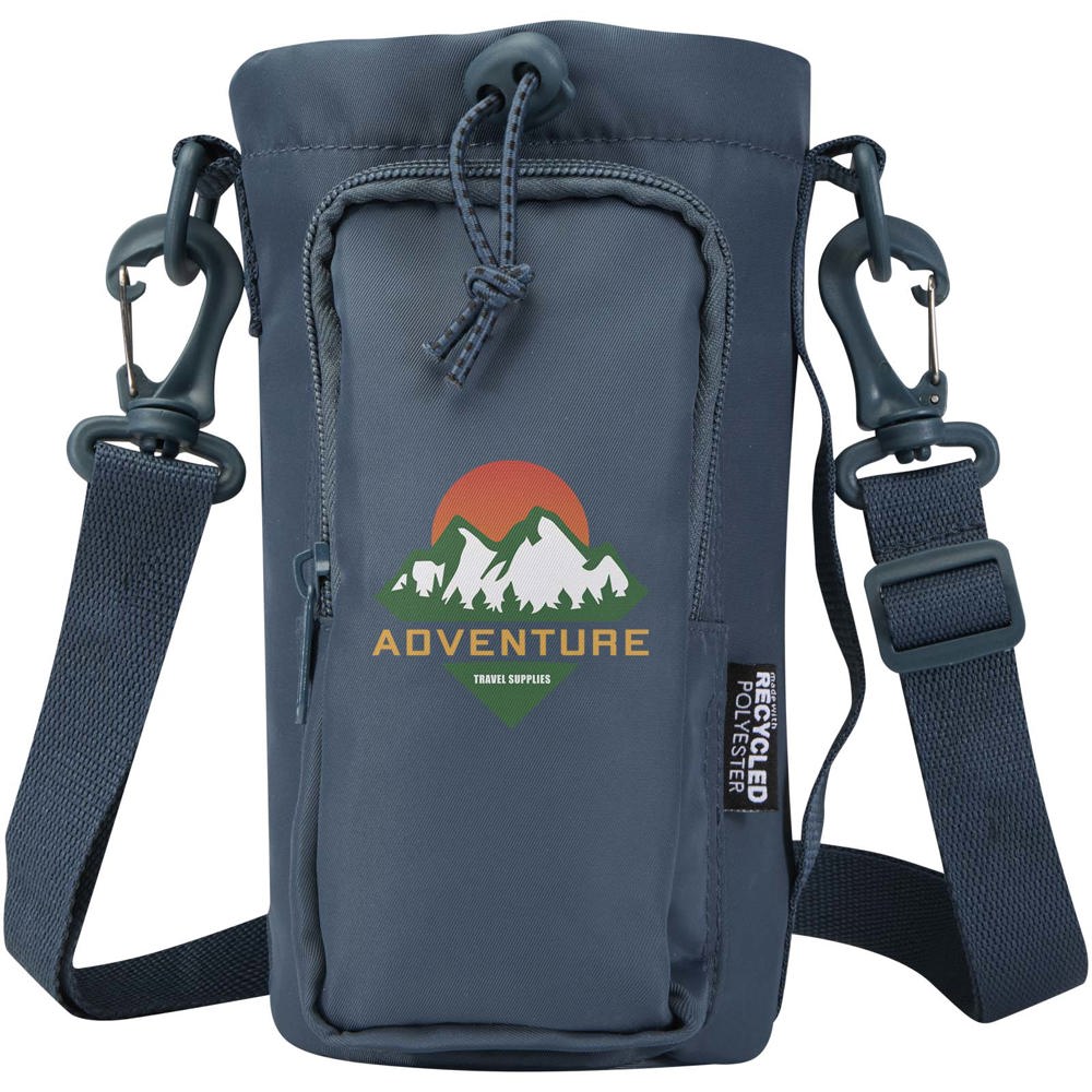Trip Aware™ Recycelte Reisetasche für Flaschen 2 L Hale Blue