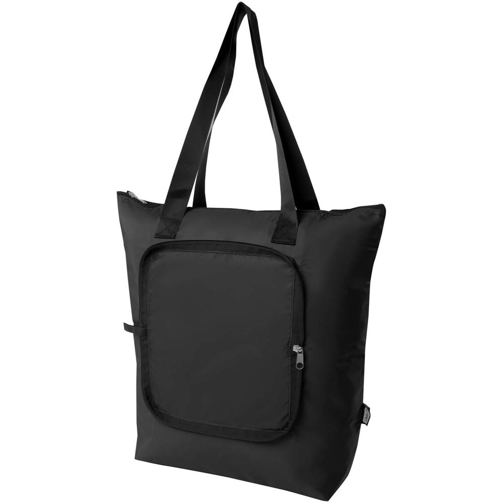 EcoFold faltbare RPET Kühltasche 15 L schwarz