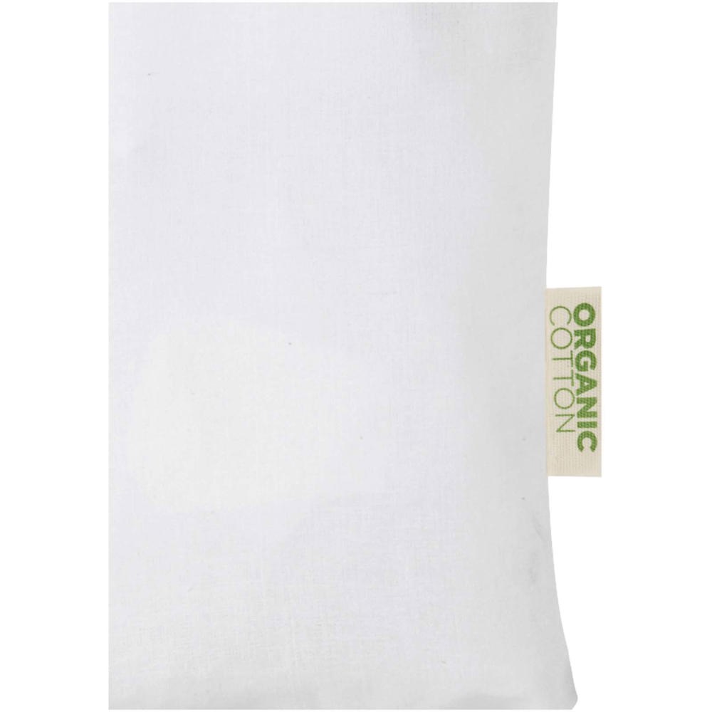 Sac shopping Odisha de 7 L bio certifié OCS 140 g/m² blanc