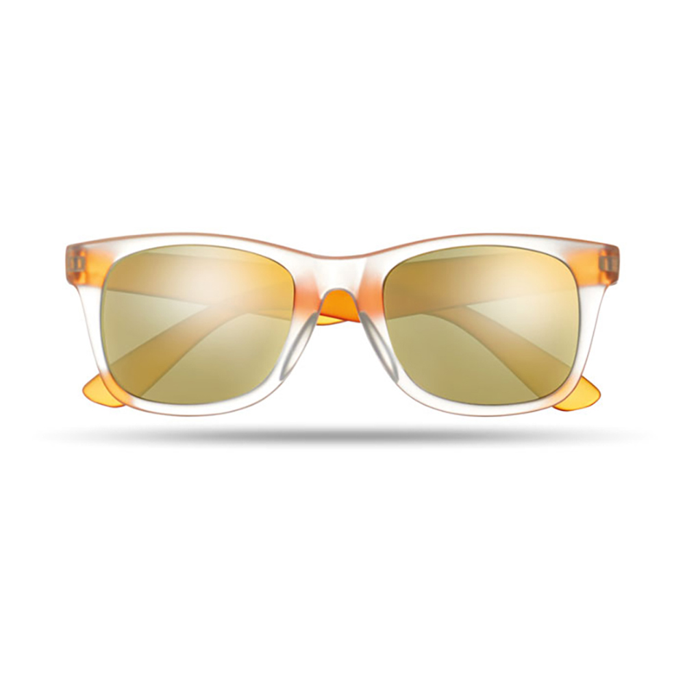 Sonnenbrille Holiday orange/weiss