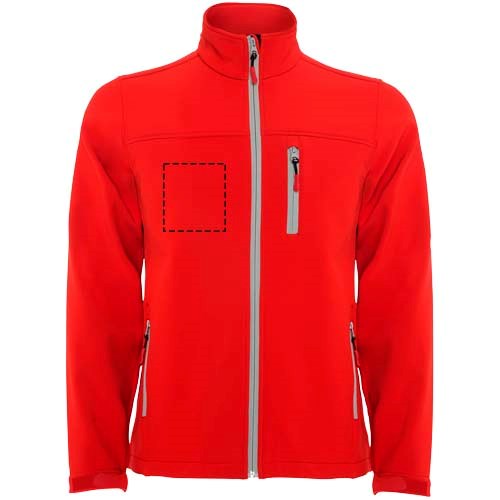 Antartida Softshelljacke für Herren rot