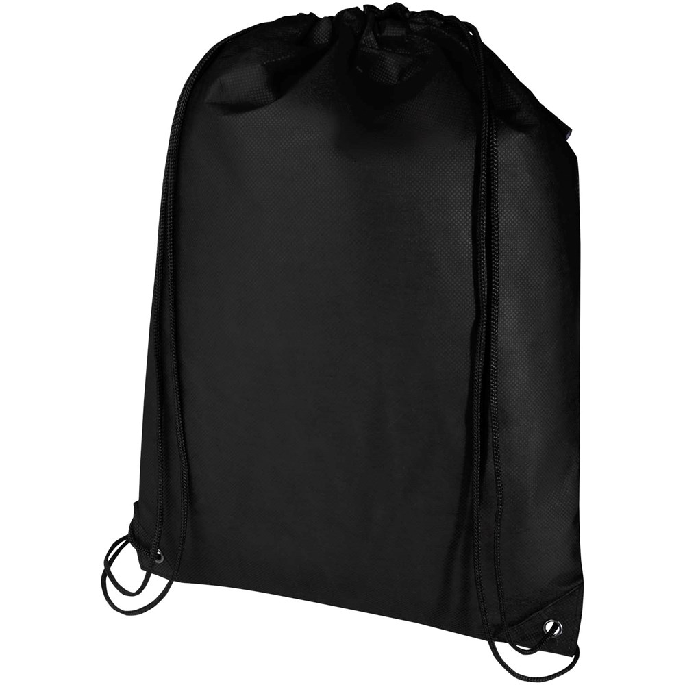 Evergreen Sportbeutel aus recyceltem GRS Non Woven 5 L schwarz