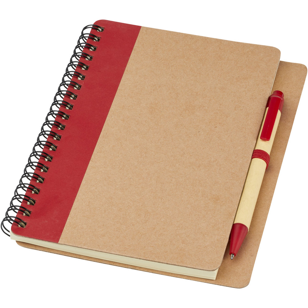 Carnet de notes Recyclé rouge