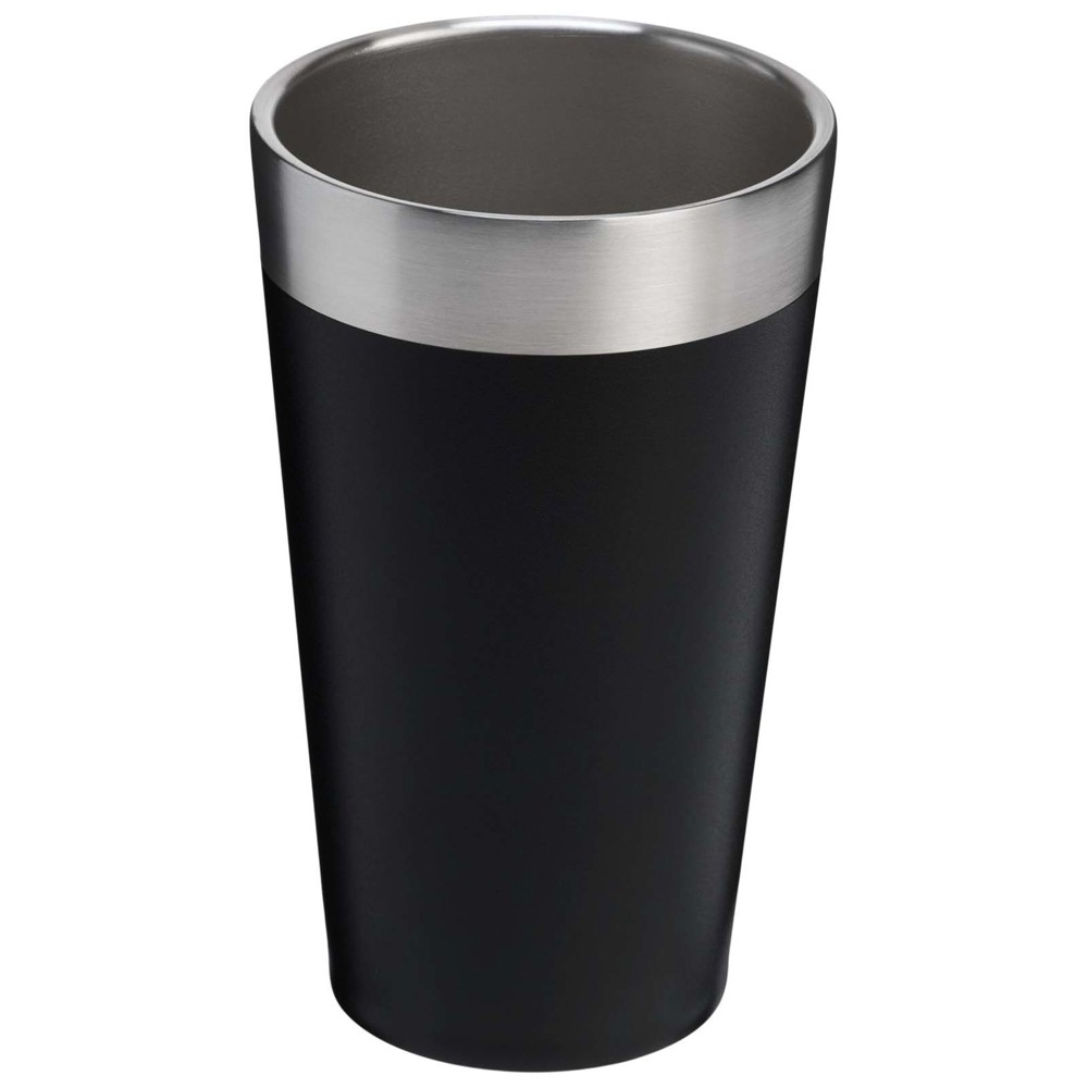 Gobelet en acier inoxydable isolé Stanley Stacking 470 ml noir