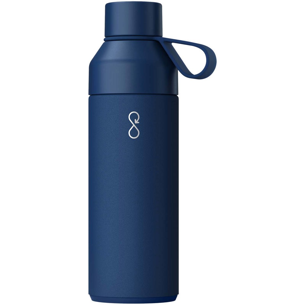 Coffret cadeau 3 en 1 Ocean Bottle de 500 ml Bleu océan