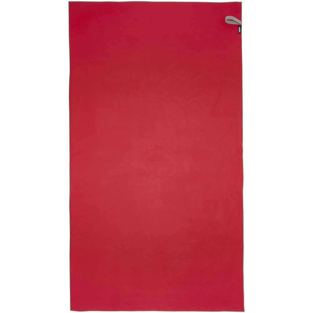 Pieter ultraleichtes und schnell trocknendes GRS Handtuch 100 × 180 cm rot