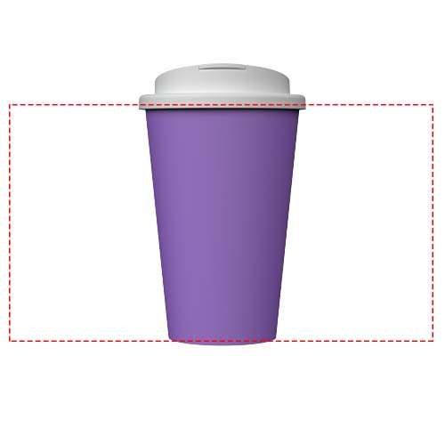 Gobelet isotherme Americano® Infiniti de 350 ml avec couvercle anti-déversement Lavande