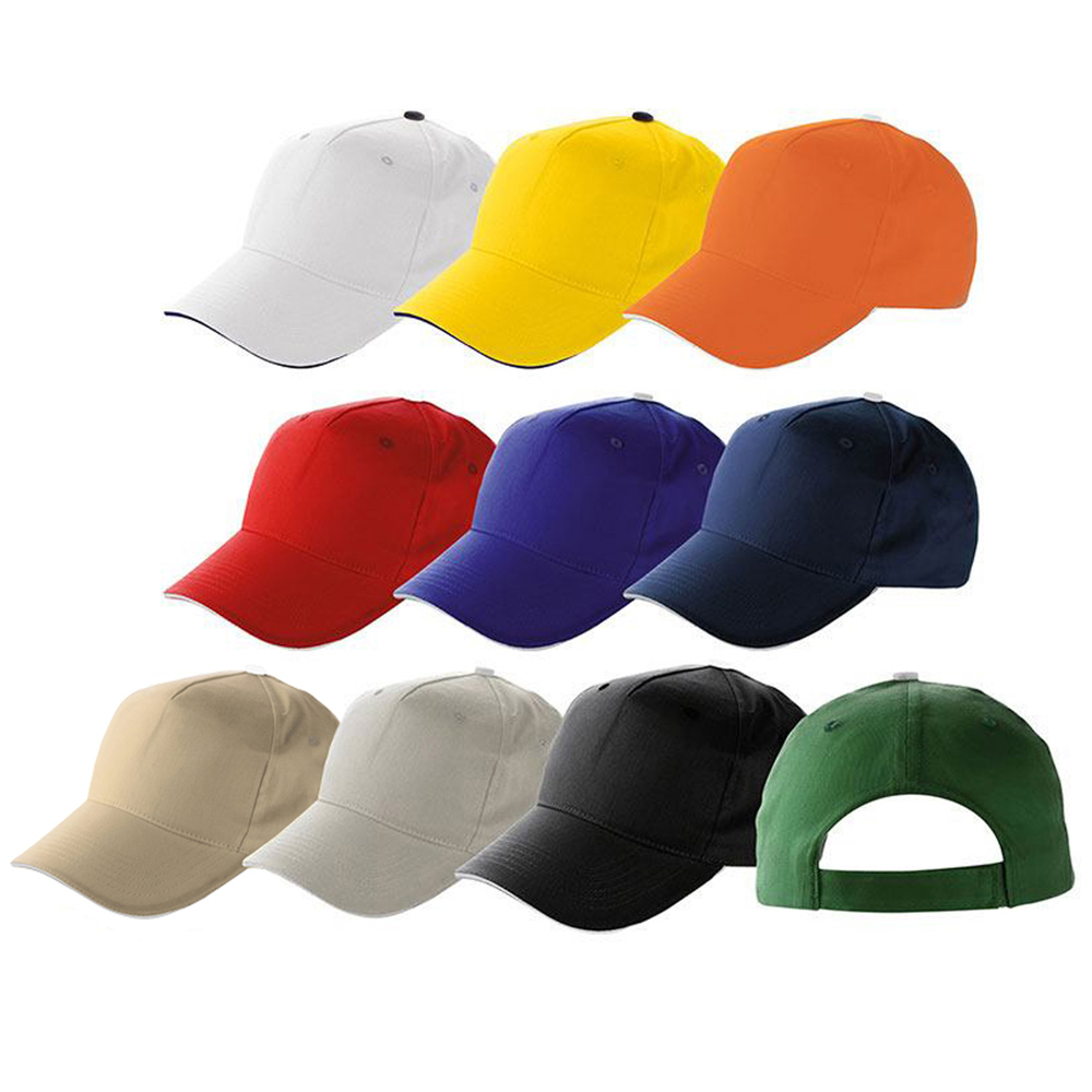 Schickes Baseball-Cap aus Baumwolle – individuell mit Logo bedruckbar. Der ideale Sommer-Werbeartikel für starke Markenpräsenz. beige