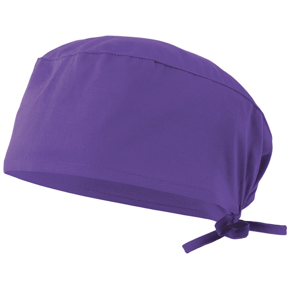 VL ENLIL Gesundheitsbonnet (190g/m²), in Baumwolle (35%) und Polyester (65%) lila
