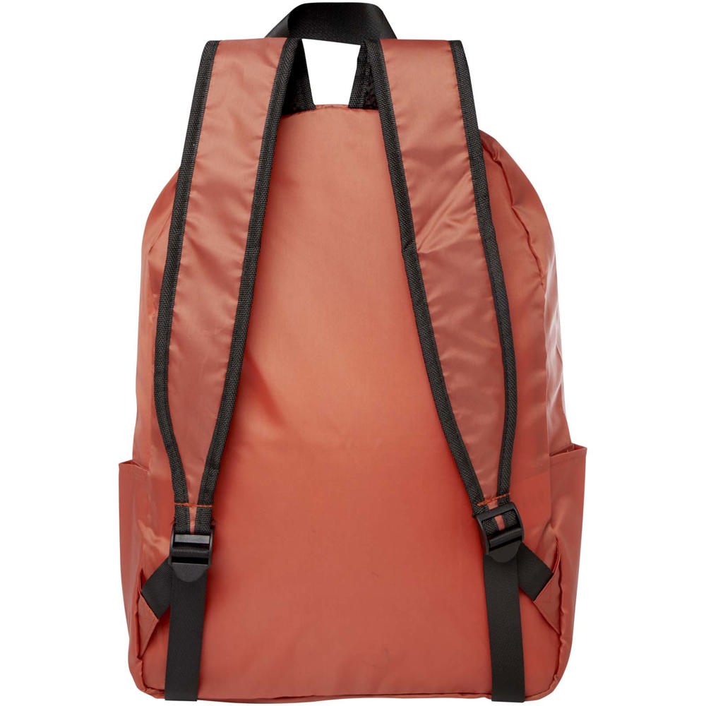 EcoFold faltbarer RPET Rucksack 15 L Brick